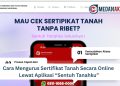Cara Mengurus Sertifikat Tanah Secara Online Lewat Aplikasi “Sentuh Tanahku”