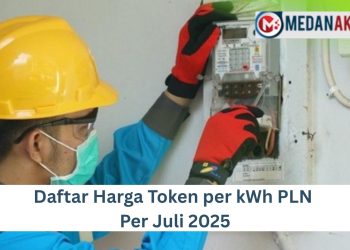 Daftar Harga Token per kWh PLN Per Juli 2025