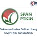 Dokumen Untuk Daftar Ulang UM PTKIN Tahun 2025