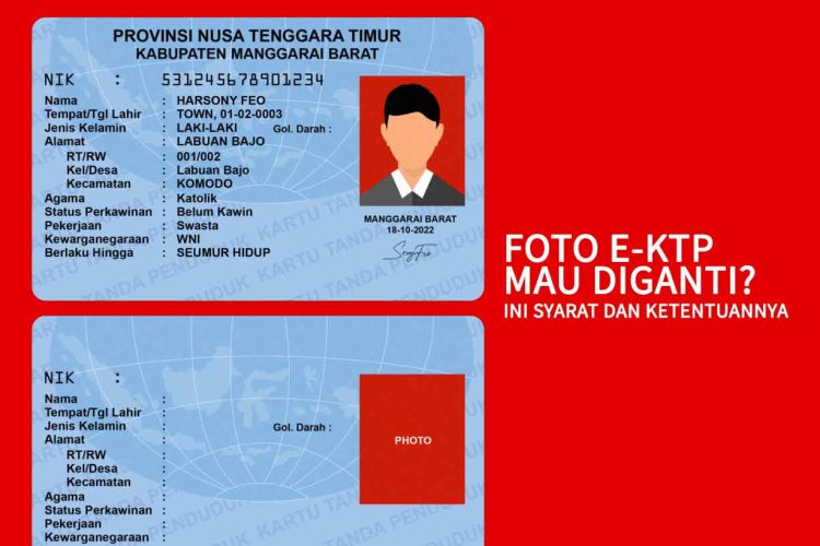Foto E-KTP Mau Diganti? Ini Syarat dan Ketentuannya