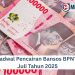 Jadwal Pencairan Bansos BPNT Juli Tahun 2025