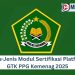 Jenis-Jenis Modul Sertifikasi Platform GTK PPG Kemenag 2025