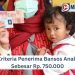 Kriteria Penerima Bansos Anak Sebesar Rp. 750.000