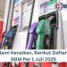 Mengalami Kenaikan, Berikut Daftar Harga BBM Per 1 Juli 2025