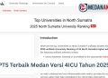 PTS Terbaik Medan Versi 4ICU Tahun 2025