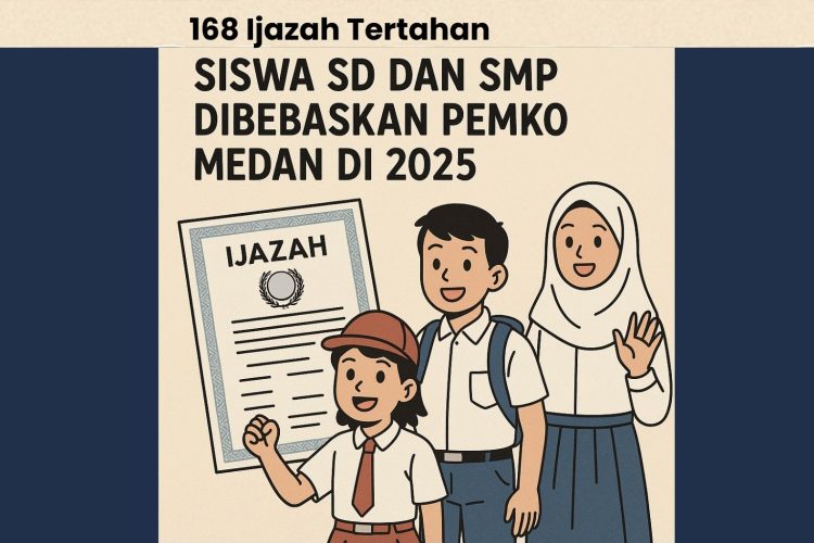 168 Ijazah Tertahan Siswa SD dan SMP Dibebaskan Pemko Medan di 2025