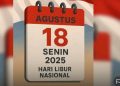 18 Agustus 2025 Resmi Jadi Cuti Bersama, Tambahan Libur Usai HUT RI ke-80