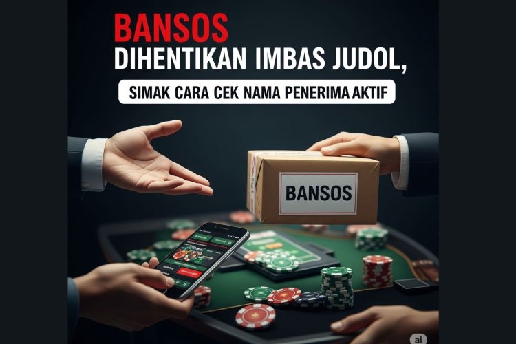 Bansos Dihentikan Imbas Judol, Simak Cara Cek Nama Penerima Aktif