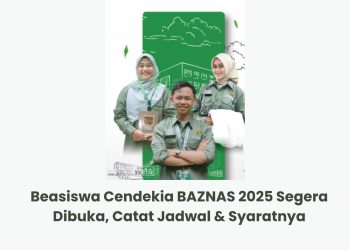 Beasiswa Cendekia BAZNAS 2025 Segera Dibuka, Catat Jadwal & Syaratnya