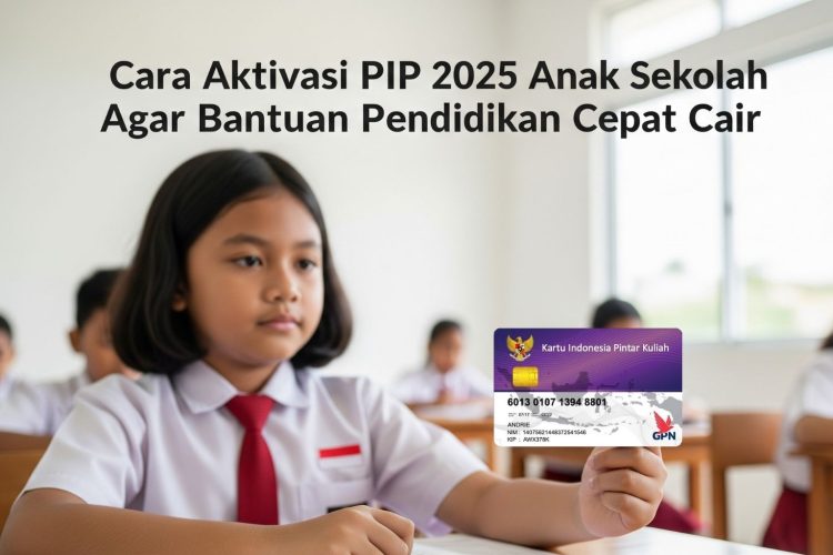 Cara Aktivasi PIP 2025 Anak Sekolah Agar Bantuan Pendidikan Cepat Cair