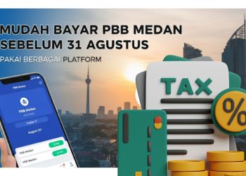 Cara Bayar PBB Medan Sebelum 31 Agustus dengan Mudah di Berbagai Platform