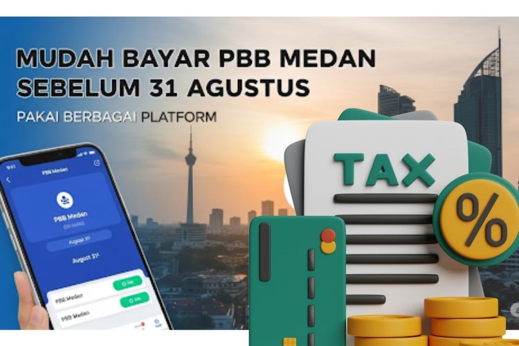 Cara Bayar PBB Medan Sebelum 31 Agustus dengan Mudah di Berbagai Platform