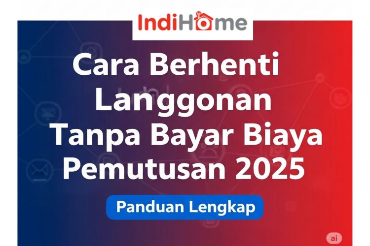 Cara Berhenti Langganan IndiHome Tanpa Bayar Biaya Pemutusan 2025