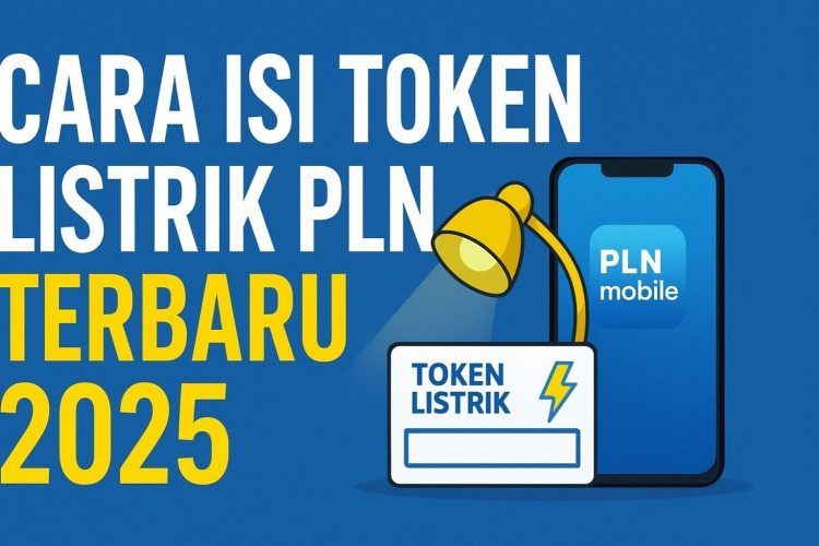 Cara Isi Token Listrik PLN Terbaru 2025 Dari Aplikasi hingga Minimarket Terdekat.