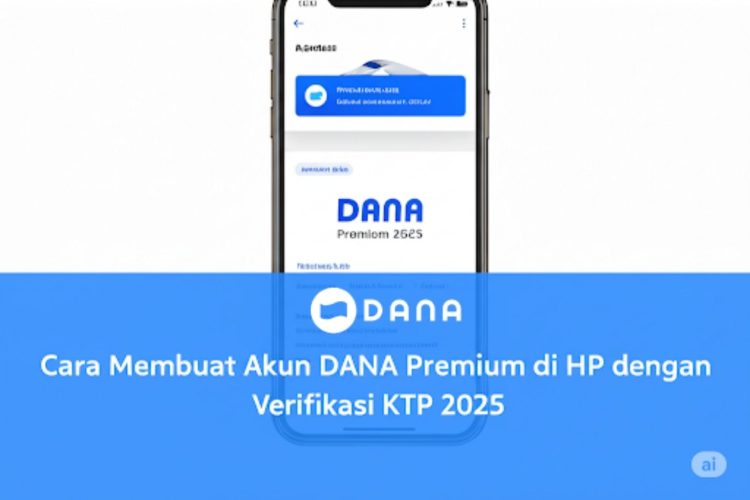Cara Membuat Akun DANA Premium di HP dengan Verifikasi KTP 2025