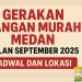 Gerakan Pangan Murah Medan Bulan September 2025, Jadwal dan Lokasi