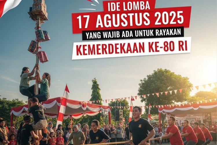 Ide Lomba 17 Agustus 2025 yang Wajib Ada untuk Rayakan Kemerdekaan ke-80 RI