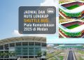 Jadwal dan Rute Lengkap Shuttle Bus Piala Kemerdekaan 2025 di Medan