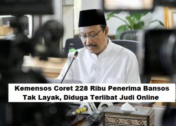 Kemensos Coret 228 Ribu Penerima Bansos Tak Layak, Diduga Terlibat Judi Online