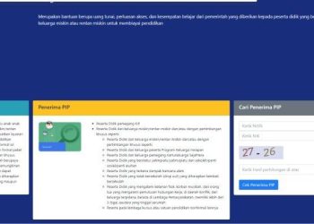 Nominal Bantuan PIP 2025 dan Daftar Nama Penerima yang Sudah Bisa Dicairkan