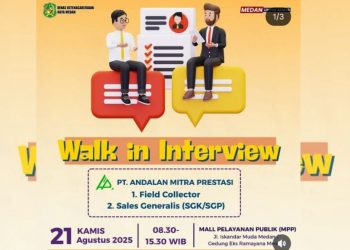 PT Andalan Mitra Prestasi Medan Buka Walk-in Interview 21 Agustus 2025, Cek Syaratnya