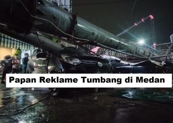Papan Reklame Tumbang di Medan: DPRD Medan Tindak Tegas Pemasang Billboard Ilegal