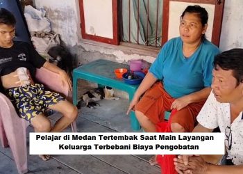 Pelajar di Medan Tertembak Saat Main Layangan, Keluarga Terbebani Biaya Pengobatan