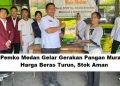 Pemko Medan Gelar Gerakan Pangan Murah: Harga Beras Turun, Stok Aman