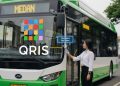 QRIS Tap di Bus Listrik Medan Mulai Berlaku Agustus 2025, Ini Caranya