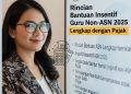 Rincian Bantuan Insentif Guru Non-ASN 2025 Lengkap dengan Pajak