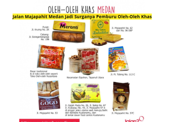 Jalan Majapahit Medan Jadi Surganya Pemburu Oleh-Oleh Khas