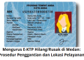 Mengurus E-KTP Hilang/Rusak di Medan: Prosedur Penggantian dan Lokasi Pelayanan