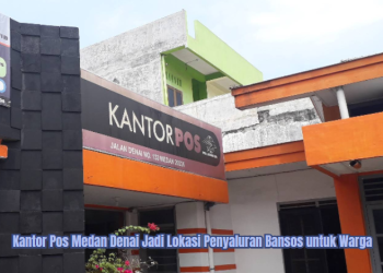 Kantor Pos Medan Denai Jadi Lokasi Penyaluran Bansos untuk Warga (Dok. Google Maps)