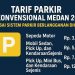 Tarif Parkir Konvensional Medan 2025 Usai Sistem Parkir Berlangganan Dihapus