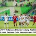 Timnas U-17 Indonesia Ditahan Imbang Tajikistan 2-2 di Laga Perdana Piala Kemerdekaan 2025