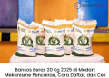 Bansos Beras 20 Kg 2025 di Medan: Mekanisme Pencairan, Cara Daftar, dan Cek KKS