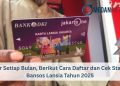 Cair Setiap Bulan, Berikut Cara Daftar dan Cek Status Bansos Lansia Tahun 2025