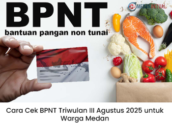 Cara Cek BPNT Triwulan III Agustus 2025 untuk Warga Medan