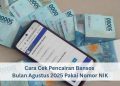 Cara Cek Pencairan Bansos Bulan Agustus 2025 Pakai Nomor NIK