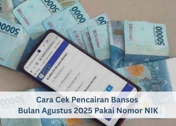 Cara Cek Pencairan Bansos Bulan Agustus 2025 Pakai Nomor NIK