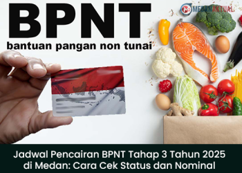 Jadwal Pencairan BPNT Tahap 3 Tahun 2025 di Medan: Cara Cek Status dan Nominal Bantuan