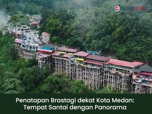 Penatapan Brastagi Dekat Kota Medan: Tempat Santai dengan Panorama Pegunungan