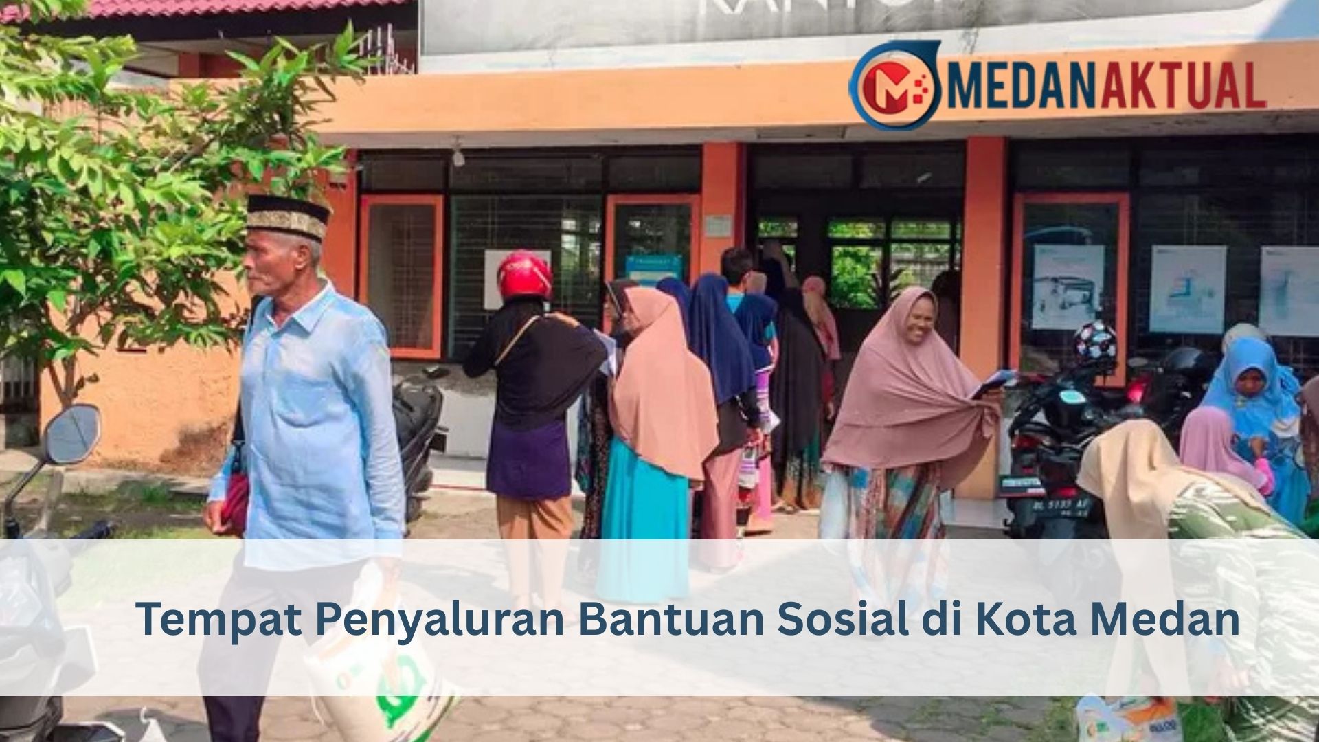 Tempat Penyaluran Bantuan Sosial di Kota Medan