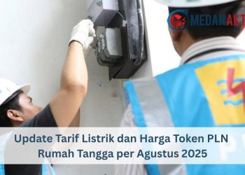 Update Tarif Listrik dan Harga Token PLN Rumah Tangga per Agustus 2025
