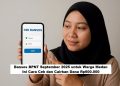 Bansos BPNT September 2025 untuk Warga Medan: Ini Cara Cek dan Cairkan Dana Rp600.000