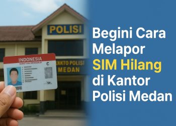 Begini Cara Melapor SIM Hilang di Kantor Polisi Medan