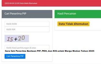 Cara Cek Penerima Bantuan PIP, PKH, dan KIS untuk Warga Medan Tahun 2025