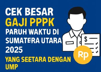 Cek Besar Gaji PPPK Paruh Waktu di Sumatera Utara 2025 yang Setara dengan UMP