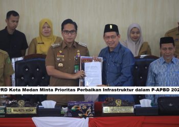 DPRD Kota Medan Minta Prioritas Perbaikan Infrastruktur dalam P-APBD 2025