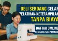Deli Serdang Gelar Pelatihan Keterampilan Tanpa Biaya, Daftar Online Sebelum 25 September